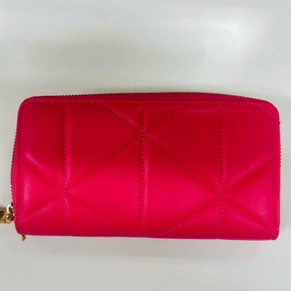 Pink Quilted Wallet - Picture 3 of 4
